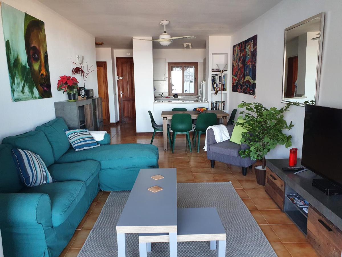 Penthouse De Roca In Poblado Marinero Daire Acantilado de los Gigantes Dış mekan fotoğraf